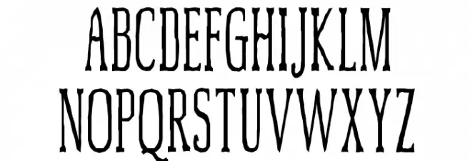 McFoodPoisoning3 Schriftart Groß
