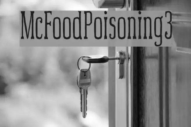 McFoodPoisoning3 Example 2