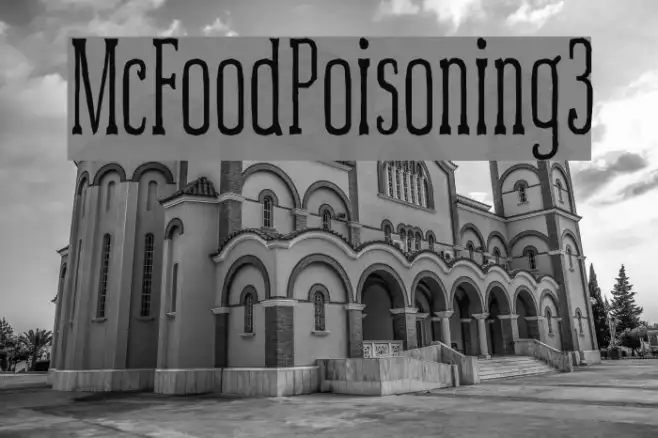 McFoodPoisoning3 Example 3