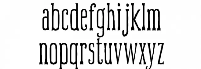 McFoodPoisoning3 फ़ॉन्ट लोअरकेस