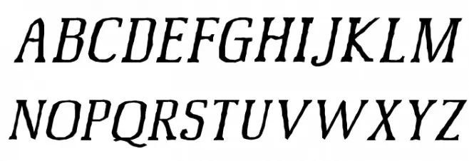McFoodPoisoning6 Font UPPERCASE