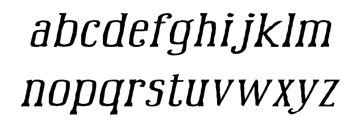 McFoodPoisoning6 Font LOWERCASE