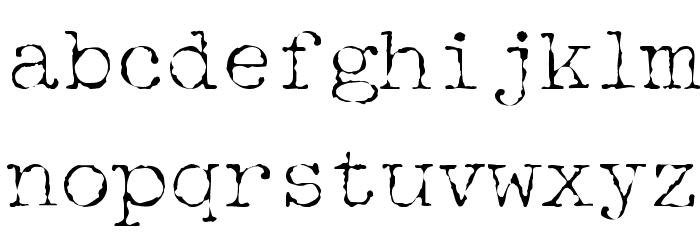 McGarey Regular Font LOWERCASE