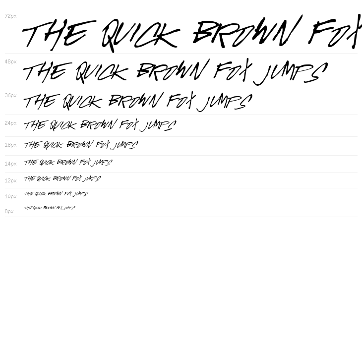 McGurr Script Waterfall