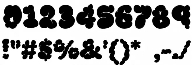 McKloud Black Font OTHER CHARS