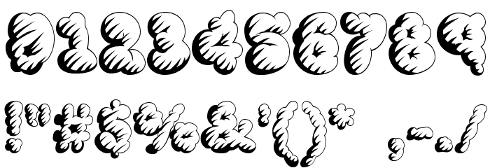 McKloud Storm Font OTHER CHARS