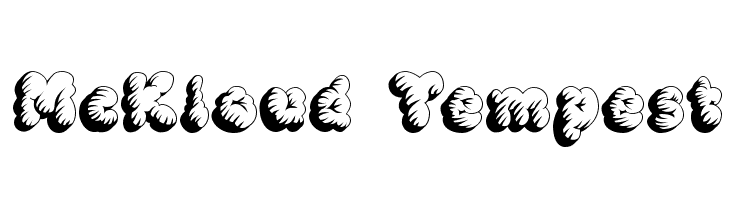 McKloud Tempest  font caratteri gratis