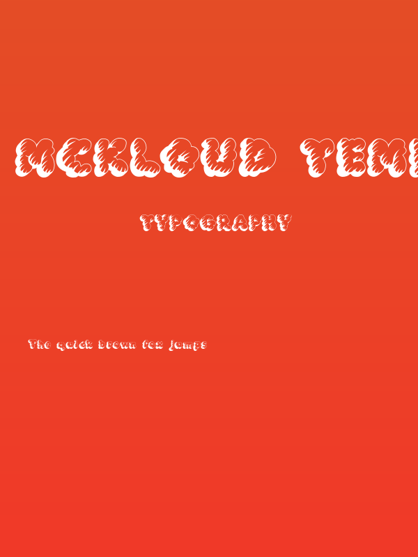 McKloud Tempest Poster