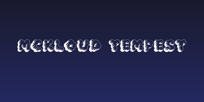 McKloud Tempest Social Header