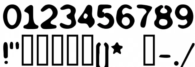 McKoy Font Alte caractere