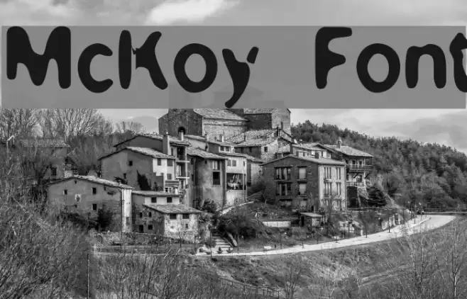 McKoy Font examples