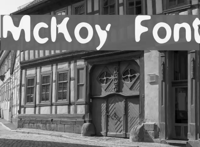 McKoy Font examples