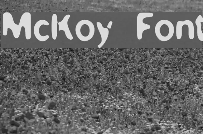 McKoy Font examples