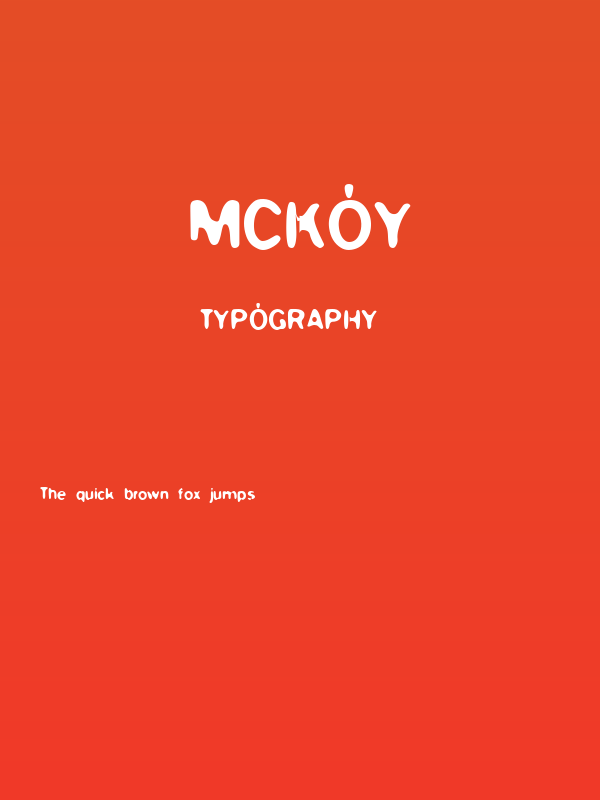 McKoy Poster