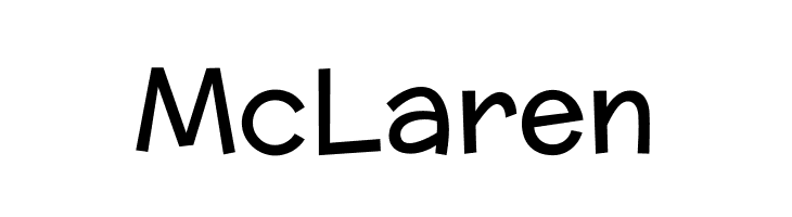 McLaren  baixar fontes gratis