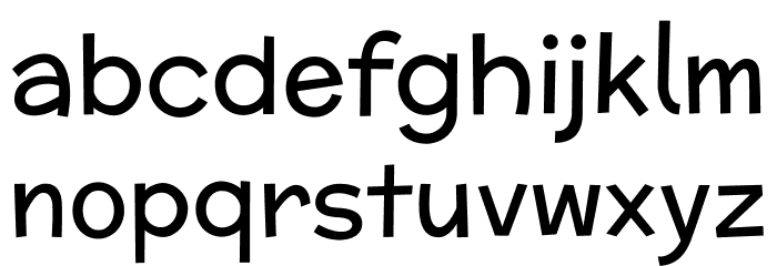 McLaren Font LOWERCASE