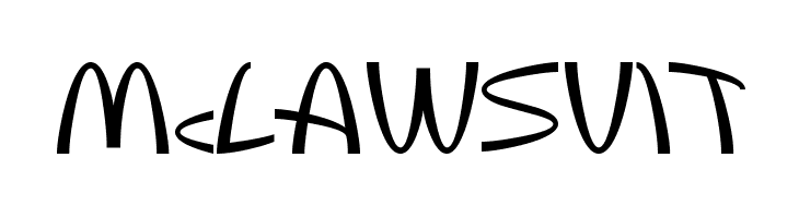 McLawsuit Font