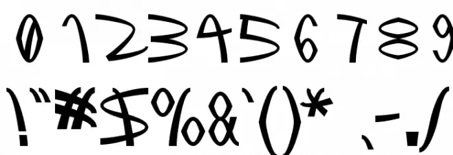 McLawsuit Font OTHER CHARS