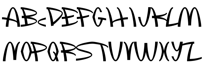 McLawsuit Font LOWERCASE