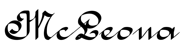 McLeona  font caratteri gratis