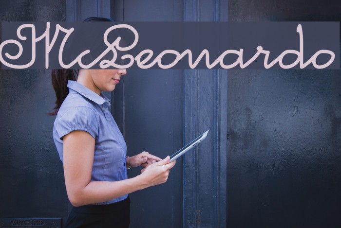 McLeonardo Font examples