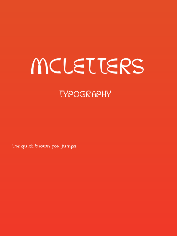 McLetters Poster