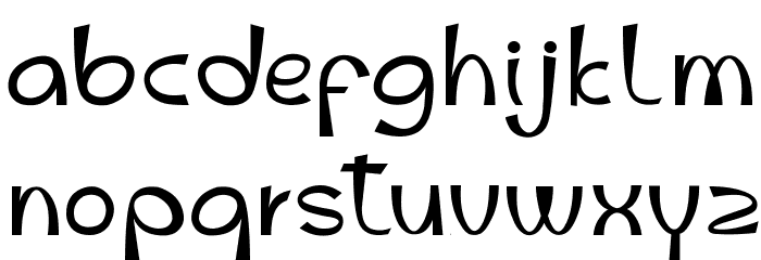 McLetters Font LOWERCASE
