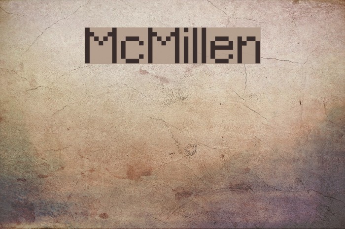 McMillen Font examples