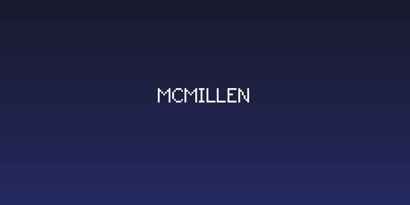 McMillen Social Header