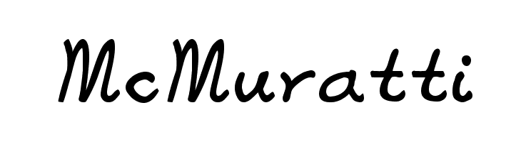 McMuratti Font