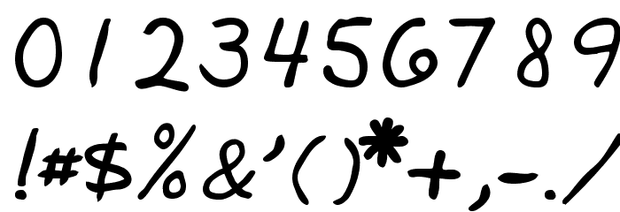 McMuratti Font OTHER CHARS