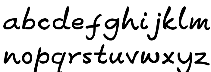 McMuratti Font LOWERCASE