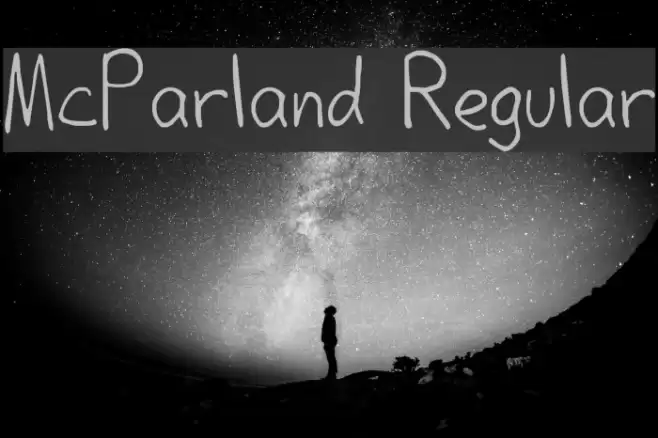 McParland Regular Font examples