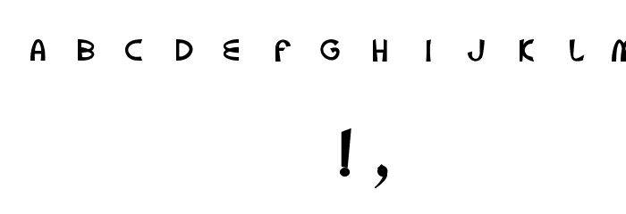 McPuzzle Color フォント その他の文字