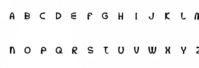 McPuzzle Color Schriftart Groß
