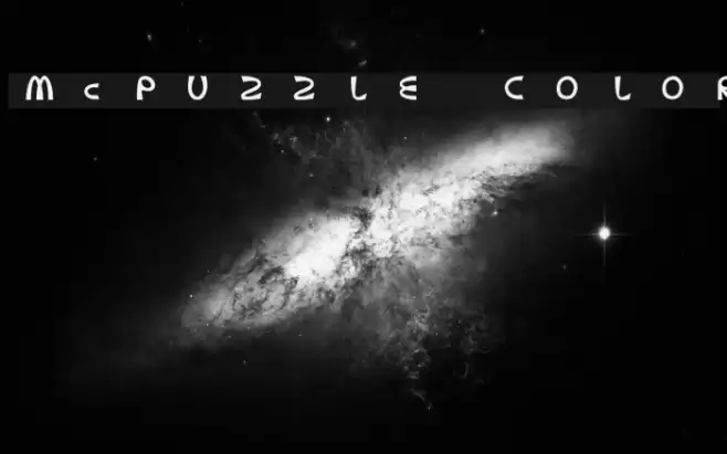 McPuzzle Color フォント examples