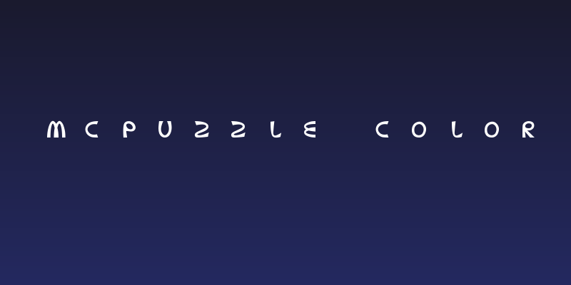 McPuzzle Color Social Header