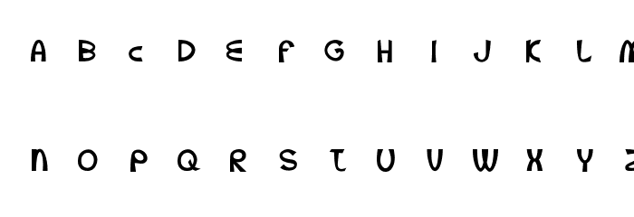 McPuzzle Color フォント 小文字