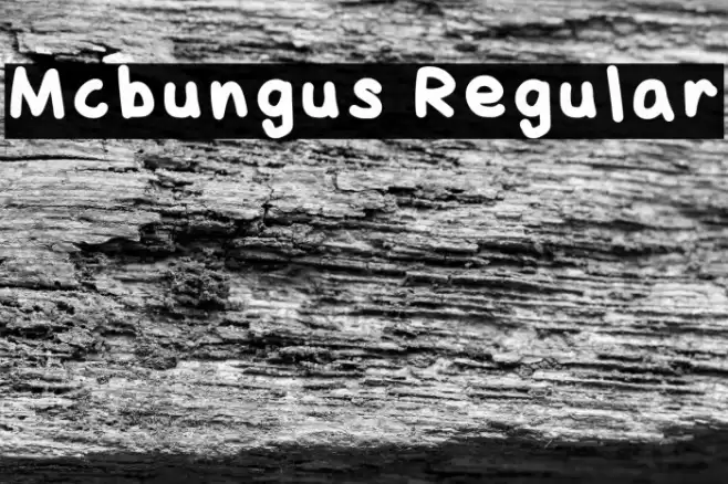 Mcbungus Regular Fuentes examples