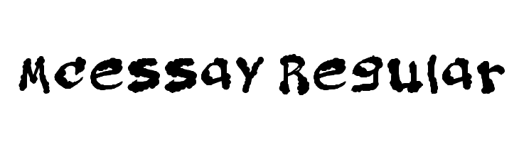 Mcessay Regular Font