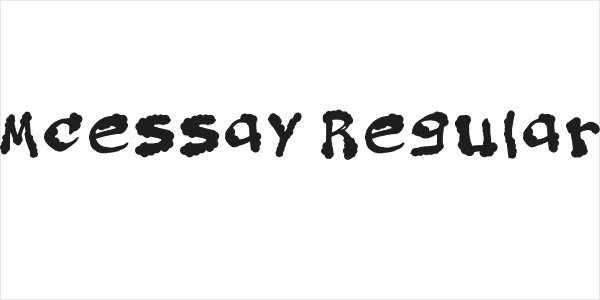 Mcessay Regular Logo