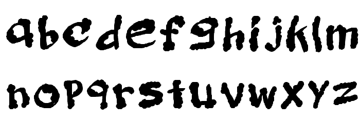 Mcessay Regular Font LOWERCASE