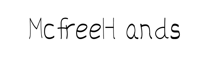 McfreeHands  baixar fontes gratis