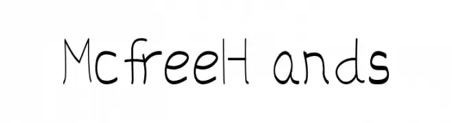 McfreeHands  Descarca Fonturi Gratis
