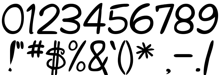 Mcgannahan Font OTHER CHARS
