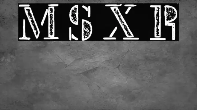 Mck Stencil Xray Regular Example 3