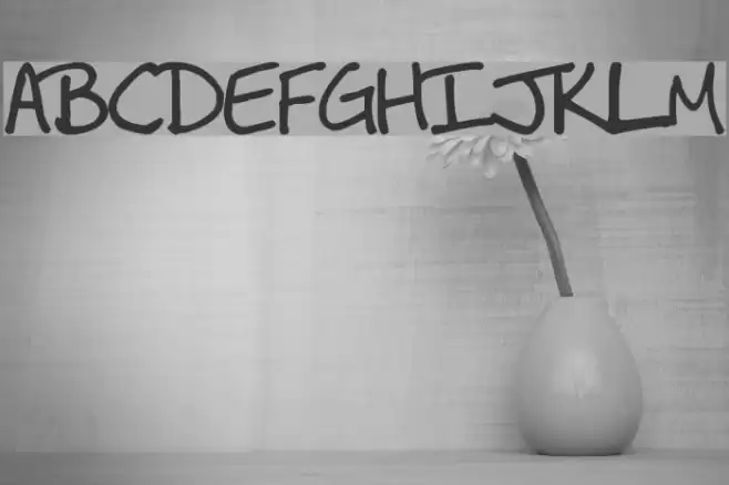 MDBurnette Font examples