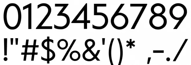 MDGROTESQUE Regular Font OTHER CHARS