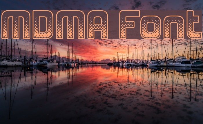 MDMA Font examples