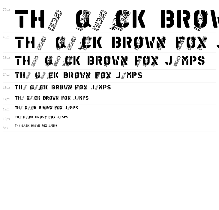 MDMilitaryStencilADemo Waterfall